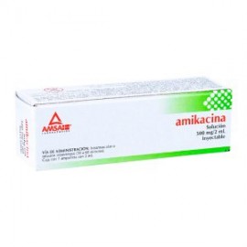 AMIKACINA INY 1 AMP 500mg