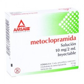 METOCLOPRAMIDA INY 6 AMP 10MG/2ML