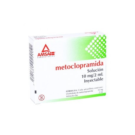 METOCLOPRAMIDA INY 6 AMP 10MG/2ML