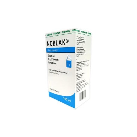 NOBLAK PARACETAMOL INY 100 ML 1GR