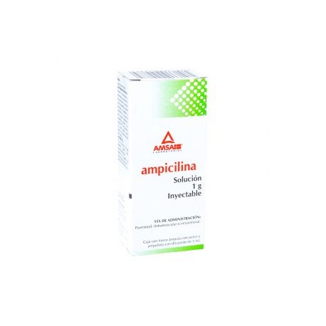 AMPICILINA INY 1 AMP 1GR