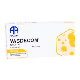 VASDECOM ORLISTAT 21 CAP 120MG