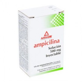 AMPICILINA INY 1 AMP 500mg