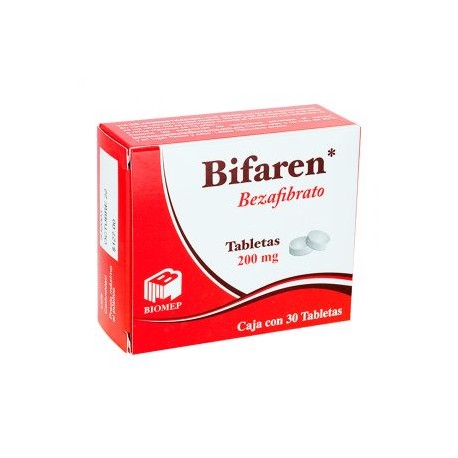 BIFAREN BEZAFIBRATO 30 TAB 200mg