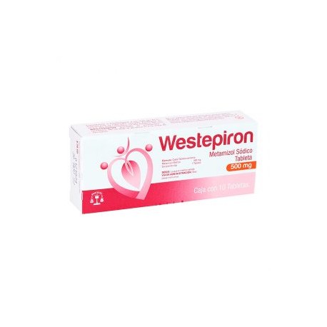 WESTEPIRON METAMIZOL SODICO 10 TAB 500mg