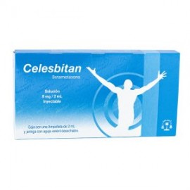 CELESBITAN BETAMETASONA INY 1 AMP 8MG/2ML