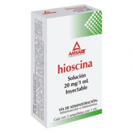 BUTILHIOSCINA INY 3 AMP 20mg