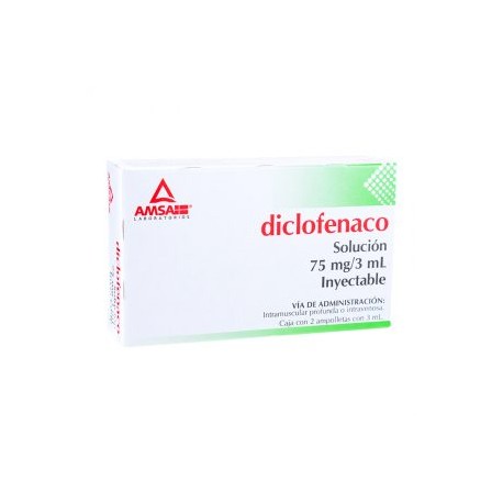 DICLOFENACO INY 2 AMP 75MG/3ML