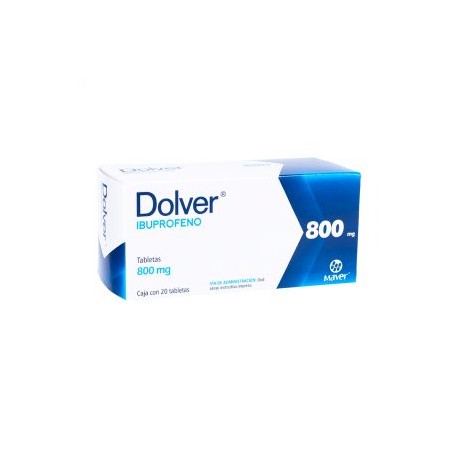 DOLVER IBUPROFENO 20 TAB 800mg