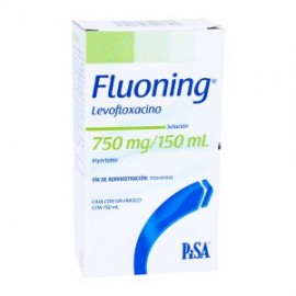 FLUONING LEVOFLOXACINO INY 150 ML 750mg