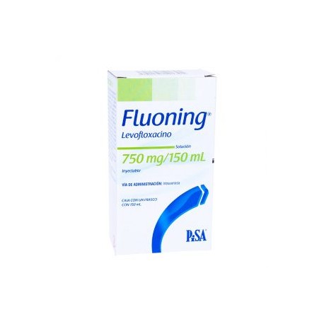 FLUONING LEVOFLOXACINO INY 150 ML 750mg