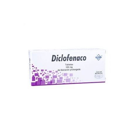 DICLOFENACO 20 TAB 100mg